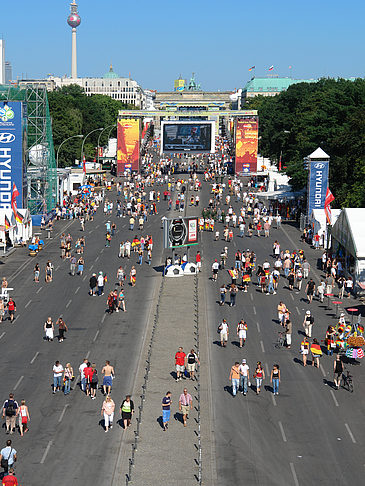 Fanmeile am Brandenburger Tor Foto 