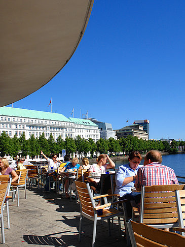 Foto Brunchterrasse auf dem Alster Pavillon