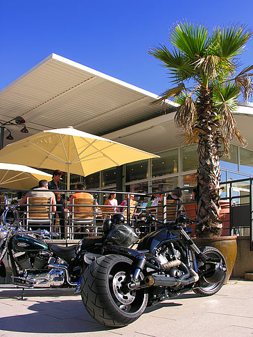 Foto Harley Davidson am Alster Pavillion