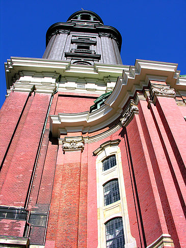 Foto St. Michaelis Kirche - Turm - Hamburg