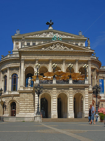 Foto Alte Oper mit Opernplatz - Frankfurt am Main