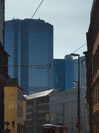 Foto Dresdner Bank von Seufzerbrücke aus - Frankfurt am Main