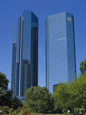 Deutsche Bank mit Weg Fotos