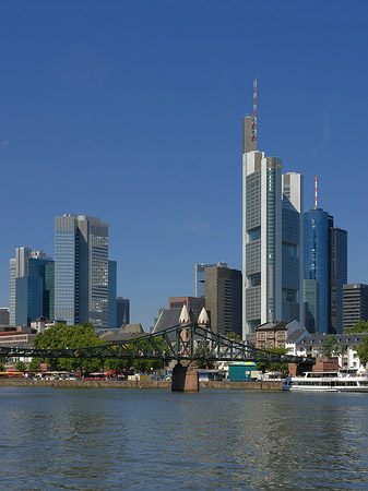 Skyline von Frankfurt Fotos