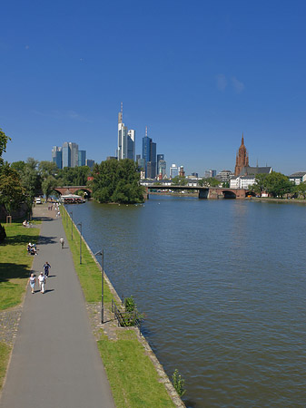 Foto Skyline von Frankfurt - Frankfurt am Main