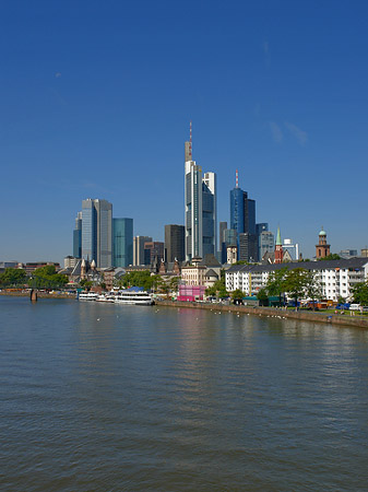 Skyline von Frankfurt Foto 