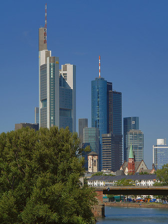 Fotos Skyline von Frankfurt | Frankfurt am Main