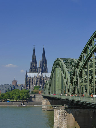 Fotos Hohenzollernbrücke am Kölner Dom