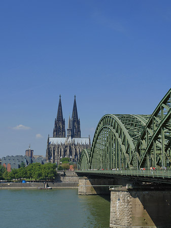 Fotos Hohenzollernbrücke am Kölner Dom