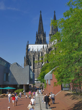 Weg zum Kölner Dom Foto 