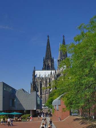 Weg zum Kölner Dom Fotos