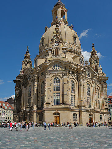 Foto Frauenkirche und Lutherdenkmal