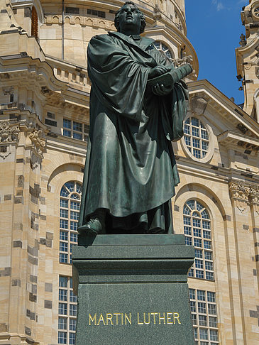 Fotos Frauenkirche und Lutherdenkmal