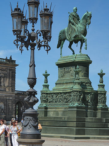 Foto König-Johann-Statue - Dresden