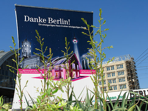 Foto Danke Berlin - Werbung