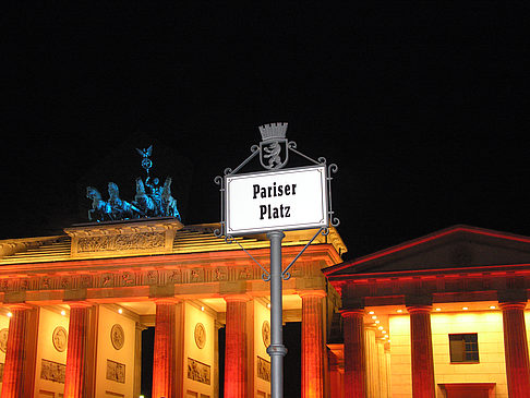 Brandenburger Tor bei Nacht