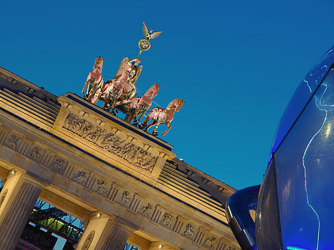 Foto Brandenburger Tor bei Nacht