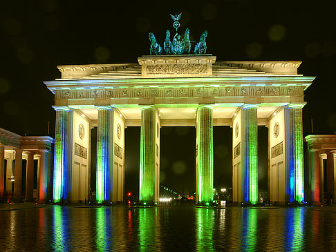 Fotos Brandenburger Tor bei Nacht | Berlin