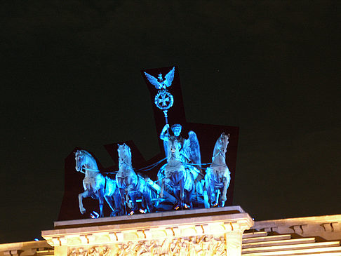 Fotos Quadriga bei Nacht | Berlin