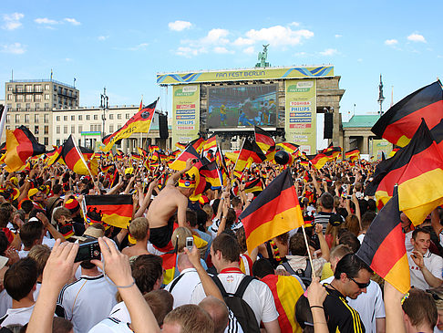 Foto Leinwand und Fans - Berlin