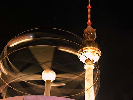 Fotos Fernsehturm und Weltzeituhr