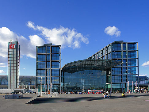 Blick auf den Hauptbahnhof Foto 