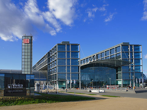 Foto Blick auf den Hauptbahnhof - Berlin