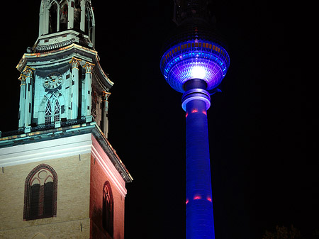 Marienkirche und Fernsehturm