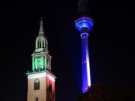 Marienkirche und Fernsehturm