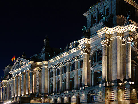 Foto Reichstag bei Nacht - Berlin