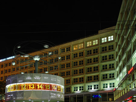 Foto Weltzeituhr am Alexanderplatz