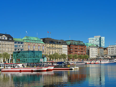 Alster Pavillon und Binnenalster