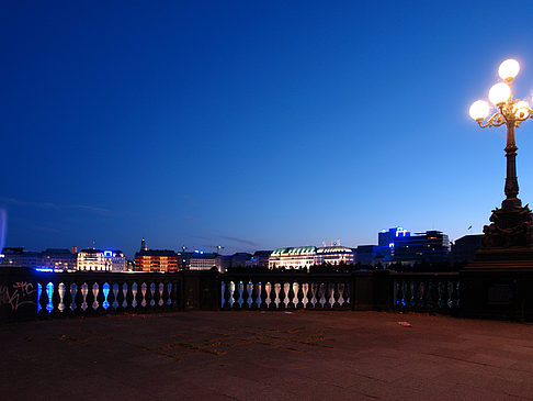 Binnenalster am Abend Foto 