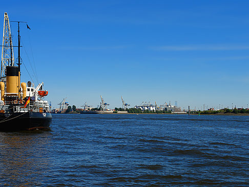 Hafen von Övelgönne Foto 