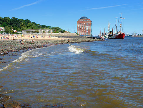 Foto Strand von Övelgönne - Hamburg