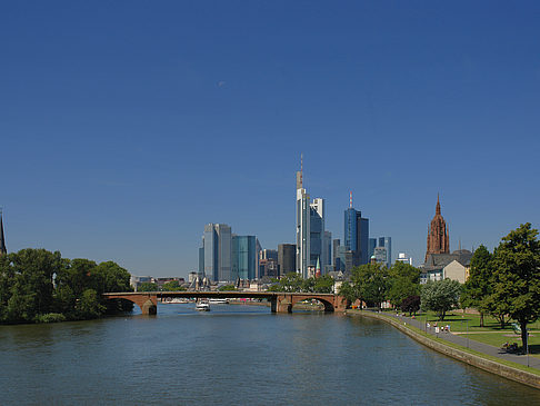 Foto Blick von Obermainbrücke - Frankfurt am Main