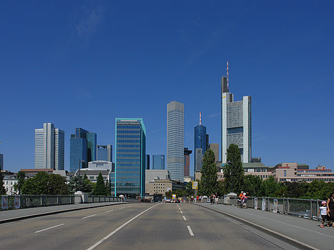 Skyline von Frankfurt Fotos