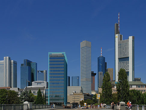 Skyline von Frankfurt Fotos