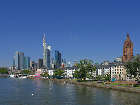 Fotos Skyline von Frankfurt mit Kaiserdom | Frankfurt am Main