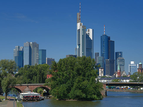 Skyline von Frankfurt Foto 