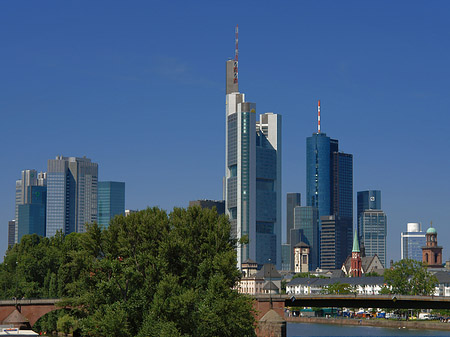 Foto Skyline von Frankfurt