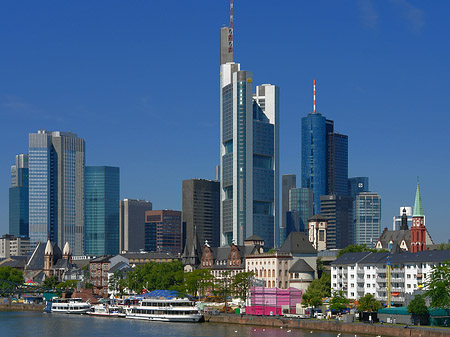 Skyline von Frankfurt Fotos