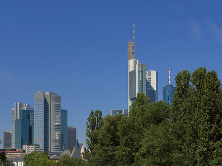 Foto Skyline von Frankfurt - Frankfurt am Main