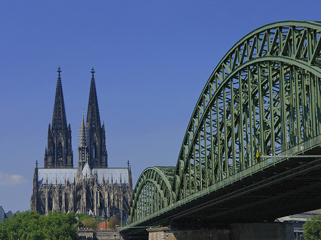 Fotos Hohenzollernbrücke beim Kölner Dom