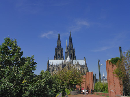 Foto Weg zum Kölner Dom