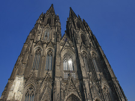 Foto Westfassade des Kölner Doms