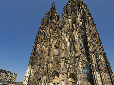 Westfassade des Kölner Doms Foto 