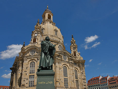 Fotos Frauenkirche und Lutherdenkmal