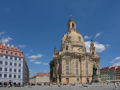 Foto Frauenkirche und Neumarkt