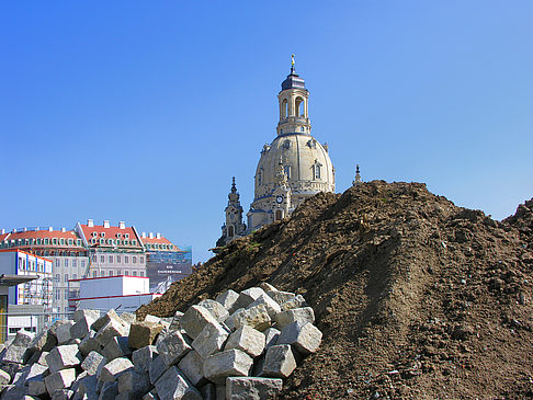 Fotos Baustelle Frauenkirche